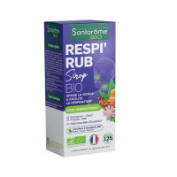 Respi'rub Sirop Bio 125ml Nez et Gorge Santarome