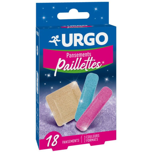 Pansements Paillettes 2 Formats x18 Urgo