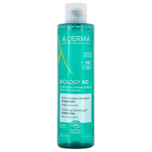 Biology AC Gel Moussant Nettoyant Purifiant Bio 200 ml