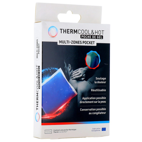ThermCool & Hot Poche de Gel Multi-zones pocket 11 x 11 cm ThermCool & Hot Poche de Gel Multi-zones pocket 11 x 11 cm