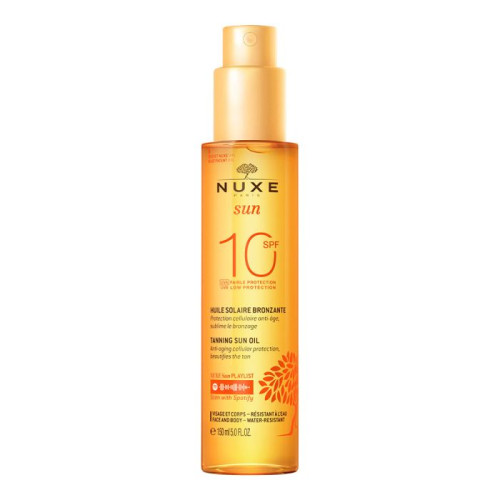 Sun Huile Bronzante Anti-age Faible Protection Spf10 150ml Sun Huile Bronzante Anti-age Faible Protection Spf10 150ml