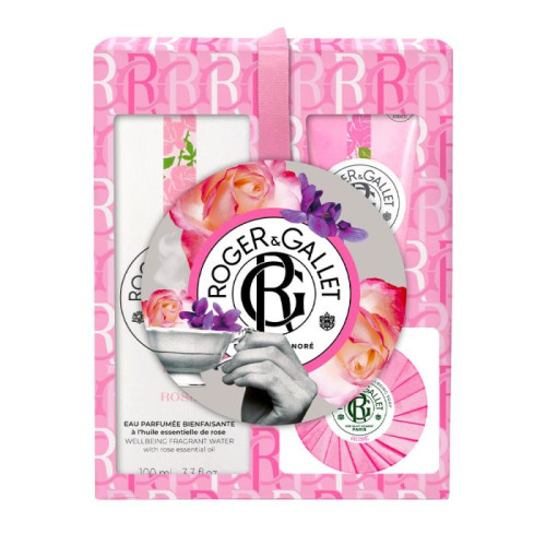 Coffret Rituel Parfumé Rose Roger & Gallet Coffret Rituel Parfumé Rose Roger & Gallet
