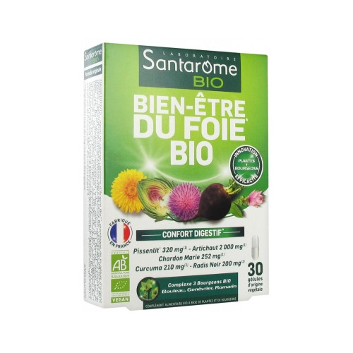 Bio Bien-Être du Foie Bio 30 Gélules