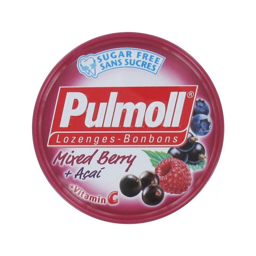 Pulmoll Fruits Rouges Sans Sucres 45 g Pulmoll Fruits Rouges Sans Sucres 45 g