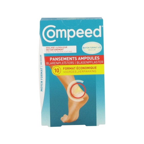 Pansements Ampoules Moyen Format 10 Pansements Pansements Ampoules Moyen Format 10 Pansements