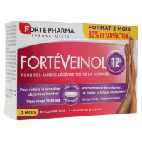Forté Pharma FortéVeinol 12 heures 60 Comprimés