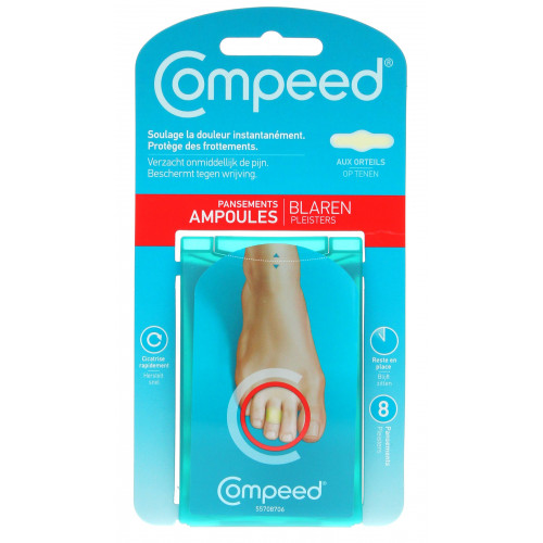 COMPEED Spécial Orteils Pansement Ampoules-2365