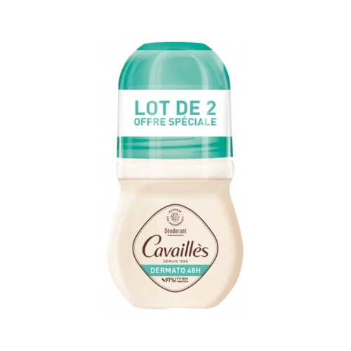 Dermato 48H Déodorant Roll-On Lot de 2 x 50 ml Dermato 48H Déodorant Roll-On Lot de 2 x 50 ml