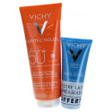 Vichy Capital Soleil Lait Protecteur Hydratant Invisible SPF50+ 300 ml + Lait Apaisant Après-Soleil 100 ml Offert