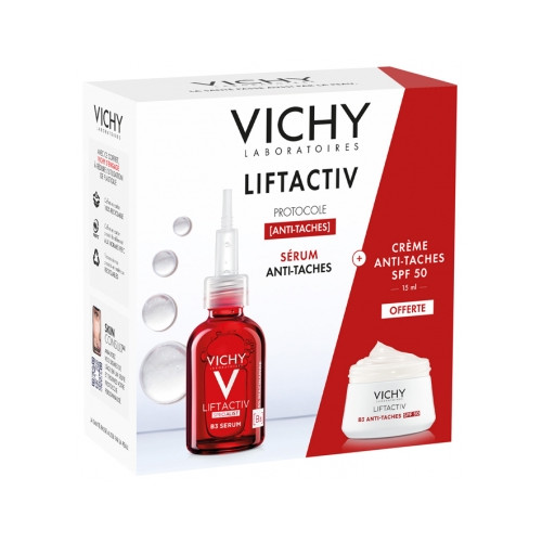 LiftActiv Specialist B3 Sérum Taches Brunes & Rides 30 ml + B3 Anti-Dark Spots Crème SPF50 15 ml Offerte