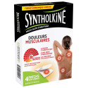 SYNTHOLKINE Patchs Chauffants 4 Patchs - Soulagement Douleurs