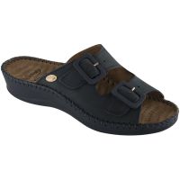 Scholl Weekend Mules Bleu Marine