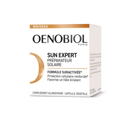 Oenobiol Sun Expert 30 Capsules - Prépare et sublime le bronzage