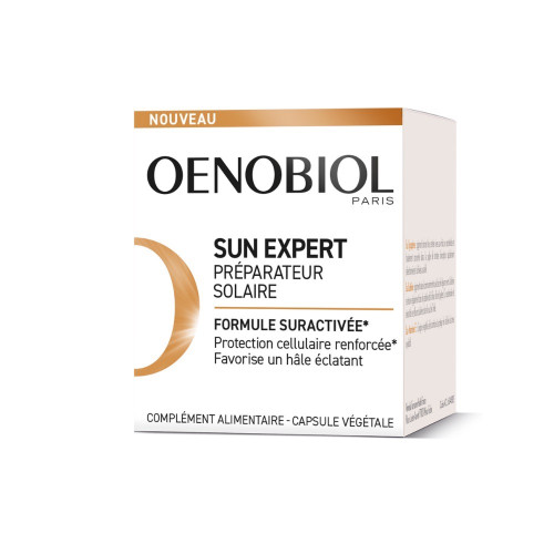 Oenobiol Sun Expert 30 Capsules - Prépare et sublime le bronzage Oenobiol Sun Expert 30 Capsules - Prépare et sublime le bronzage