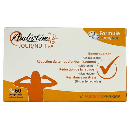 Audistim Pharma 60 Comprimés - Bien-être Auditif et Anti-Stress