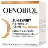 Sun Expert Préparateur Solaire Peau Sensible 30 Capsules