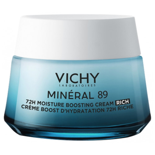 Minéral 89 Crème Boost d'Hydratation 72H Riche 50 ml