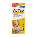 AdTab 225 mg Traitement Puces et Tiques Chien 5,5 à 11 kg - 3 Comprimés