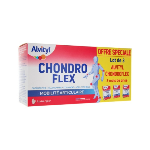 Alvityl Chondro Flex Lot de 3 x 60 Comprimés