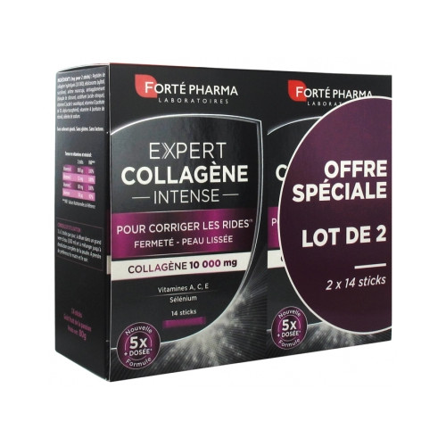 Expert Collagène Intense Lot de 2 x 14 Sticks