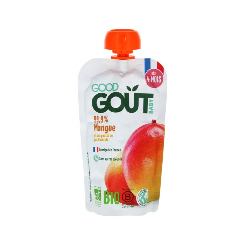 Good Gout gourde compote mangue 120g