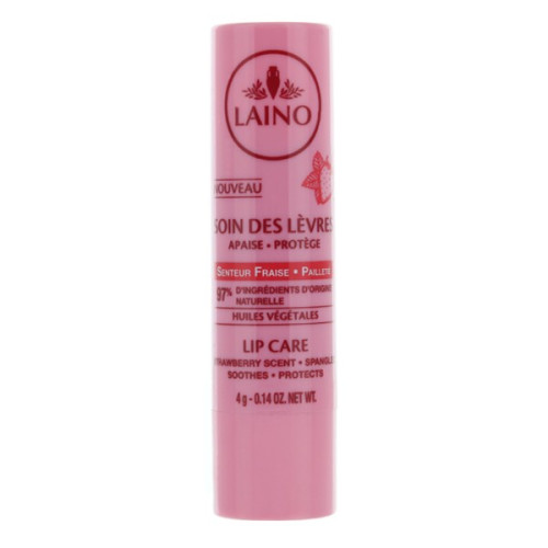 Laino Soin des lèvres stick fraise 4 g