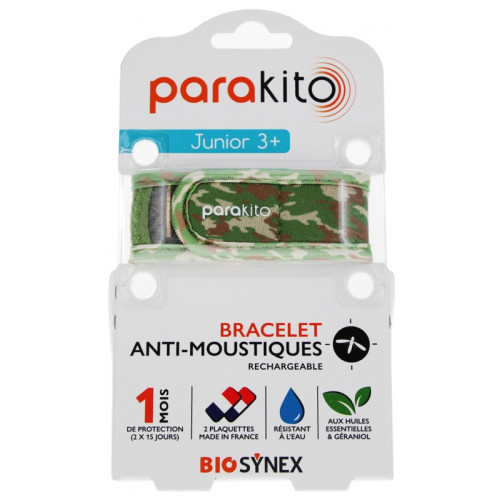 Bracelet Anti-Moustiques Rechargeable Junior