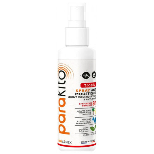 Parakito Spray Tropic Anti-Moustiques 75ml - Protection Tropicale
