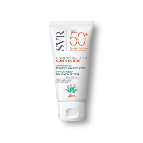 Sun Secure Ecran Mineral Teinte Spf50+ Peaux Seches A Tres Seches 50ml