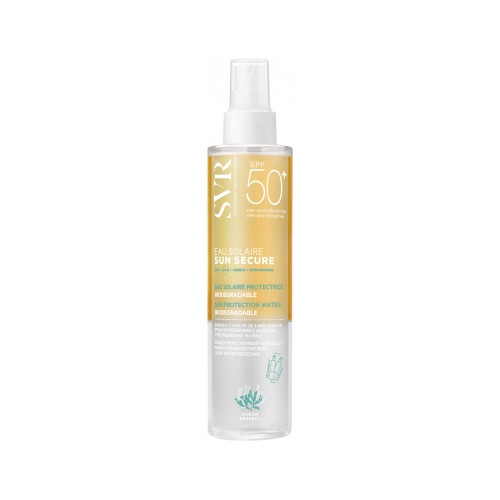 Sun Secure Eau Solaire Protectrice Biodégradable SP50+ 200 ml Sun Secure Eau Solaire Protectrice Biodégradable SP50+ 200 ml