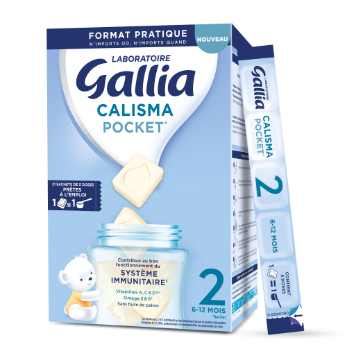 Pharma360: Gallia Calisma Pocket 2ème Âge 21 Sachets - Pratique et