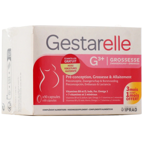 Gestarelle G+ Grossesse 30 capsules