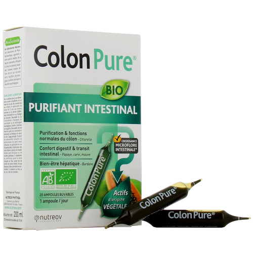 Colon Pure Purifiant Intestinal Bio 20 Ampoules