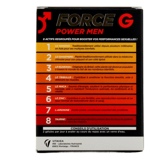 Force G Power Men 60 Gélules