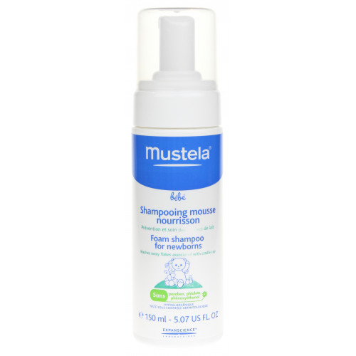 MUSTELA Bébé Shampoing Mousse Nourrisson-242