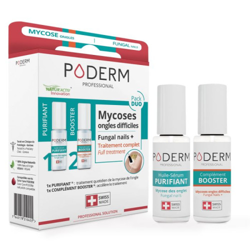 Pack duo pour mycoses et ongles difficiles 2 x 8 ml