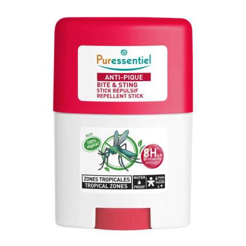 Stick Répulsif 75ml Anti-Pique Zones Tropicales Moustiques Tigres et Tropicaux Dès 6 Mois Stick Répulsif 75ml Anti-Pique Zones Tropicales Moustiques Tigres et Tropicaux Dès 6 Mois