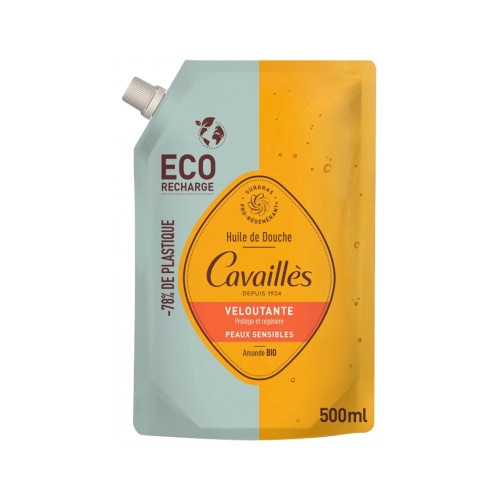 Huile de Douche Veloutante Éco-Recharge 500 ml