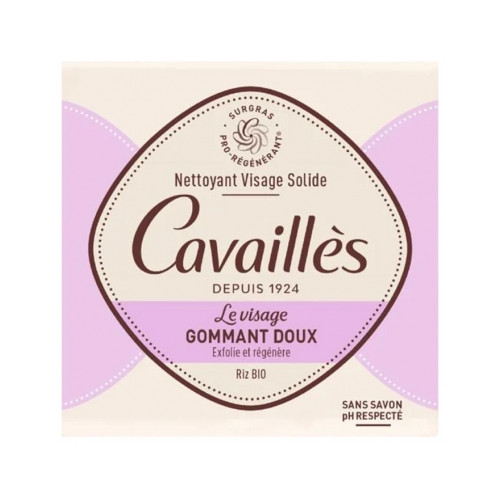 Rogé Cavaillès Nettoyant Visage Solide Gommant Doux 70 g