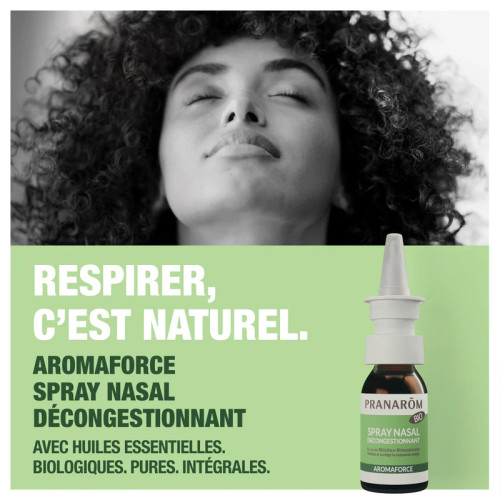 PRANAROM Aromaforce Bio Spray Nasal 15ml - Soulagement rapide