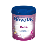 Novalac Relia 2 Lait 6-12 Mois 800g - Développement Cerveau et Vue