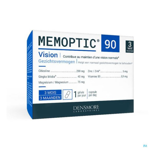 Densmore Memoptic 90 Gélules - Boostez Mémoire et Vision avec