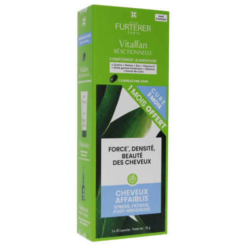 FURTERER Vitalfan Antichute 90 Capsules - Stimule Croissance Cheveux