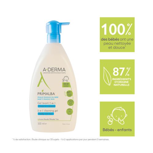 Primalba gel lavant corps et cheveux 750ml