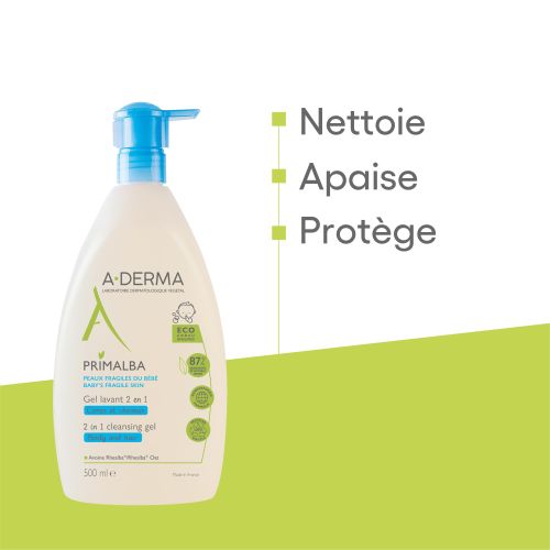 Primalba gel lavant corps et cheveux 750ml