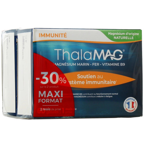 IPRAD Thalamag Magnésium Marin 2x60 Gélules - Anti-Fatigue IPRAD Thalamag Magnésium Marin 2x60 Gélules - Anti-Fatigue
