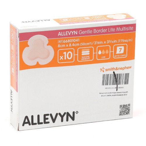 Smith&Nephew Allevyn Gentle Border Lite Multisite