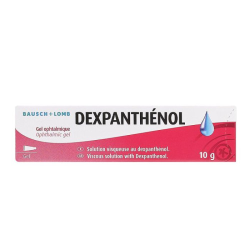 Dexpanthenol Gel Ophtalmique 10g Bausch&Lomb Dexpanthenol Gel Ophtalmique 10g Bausch&Lomb