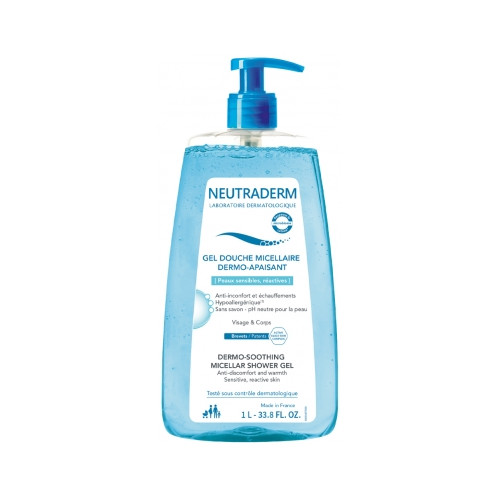 Neutraderm Gel Douche Micellaire Dermo-Apaisant 1 L Neutraderm Gel Douche Micellaire Dermo-Apaisant 1 L
