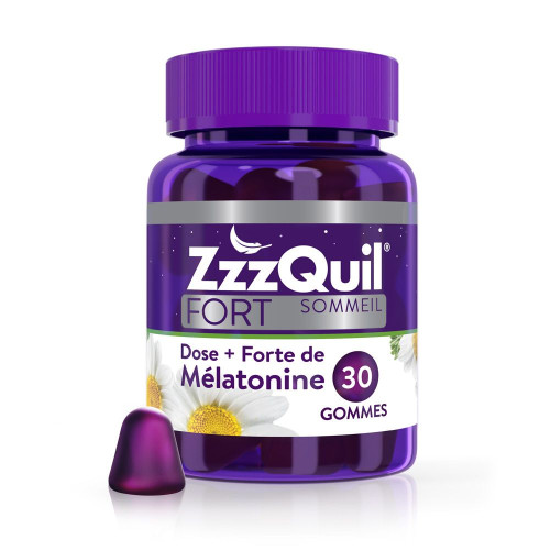 ZzzQuil Fort Sommeil 30 gommes Arôme Fruits des bois